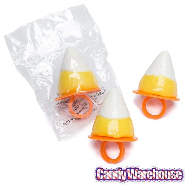 Candy Corn Ring Suckers: 12-Piece Box - Image 3