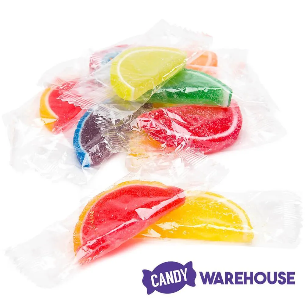 Candy Fruit Jell Slices Assortment - Wrapped: 10LB Case - Image 3