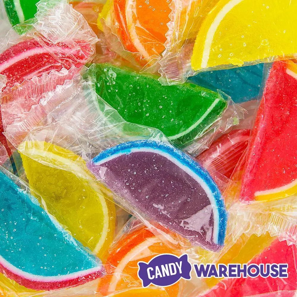 Candy Fruit Jell Slices Assortment - Wrapped: 10LB Case - Image 4
