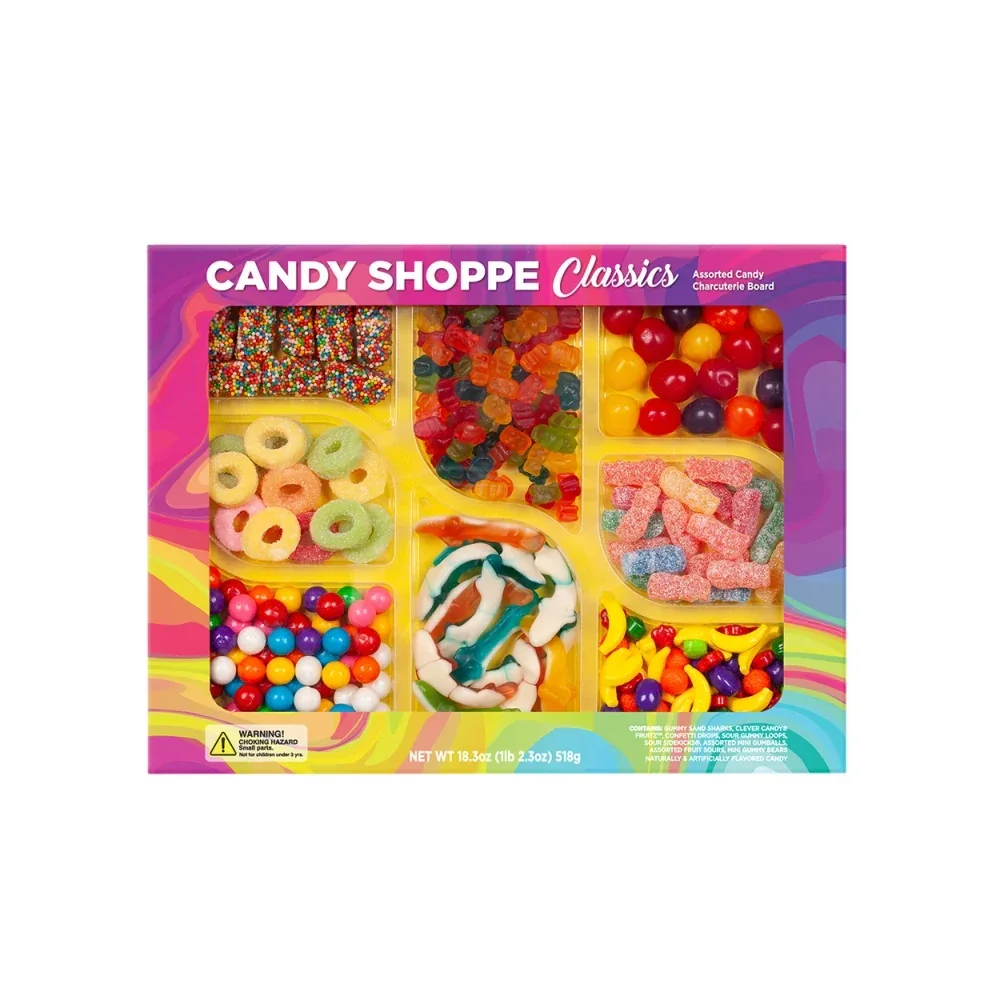 Candy Shoppe Classics Charcuterie Board: 6-Count Case