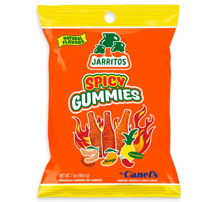 Canel's Jarritos Spicy Mix Flavors Gummies: 12-Piece Case