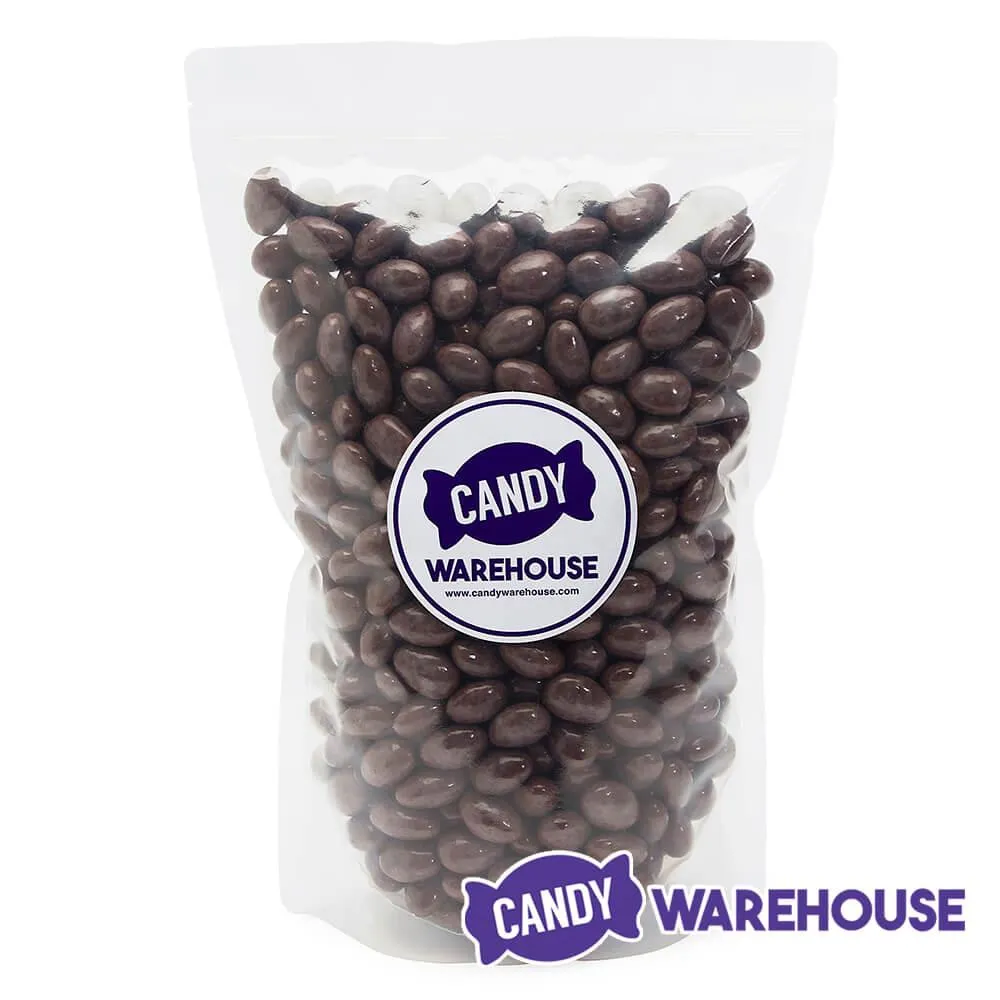 Cappuccino Chocolate Covered Almonds Candy: 2LB Bag - Image 3