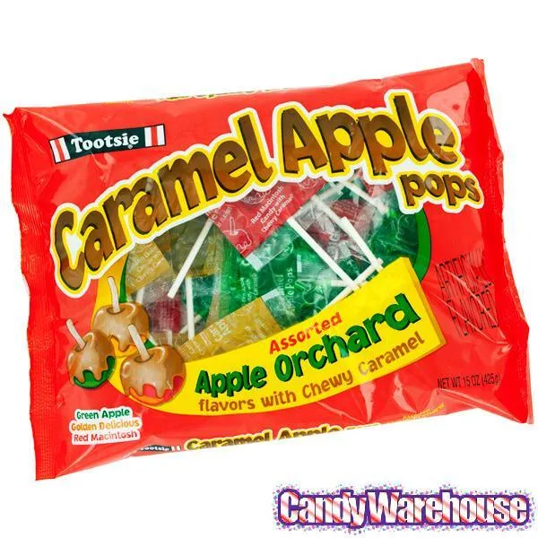 Caramel Apple Pops - Orchard Assortment: 24-Piece Bag - Image 2