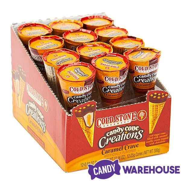Coldstone Creamery Candy Cones - Caramel Craves: 12-Piece Display - Image 2