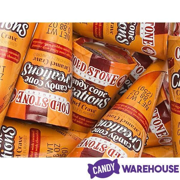 Coldstone Creamery Candy Cones - Caramel Craves: 12-Piece Display - Image 3
