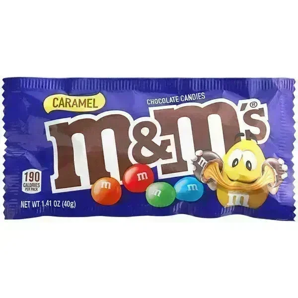 Caramel M&M's Candy: 24-Piece Display - Image 3