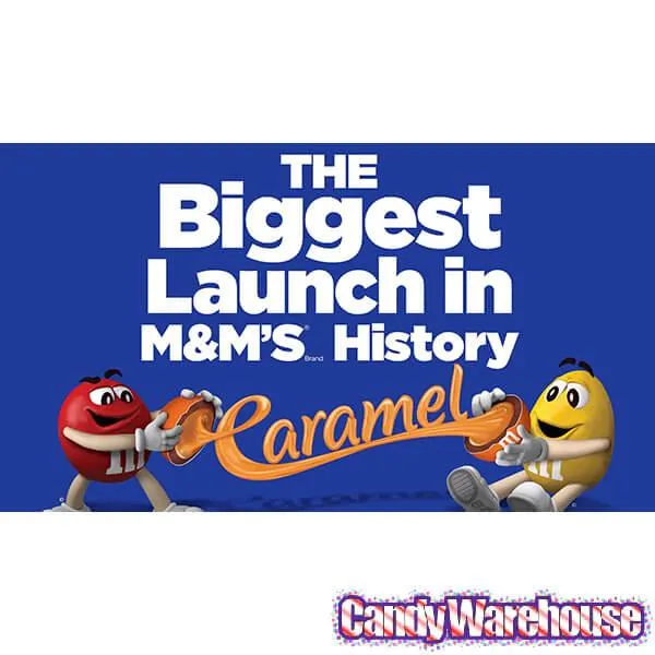 Caramel M&M's Candy: 24-Piece Display - Image 4