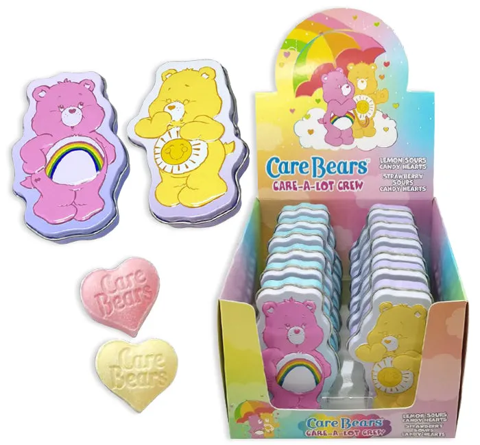 Care Bears Care-A-Lot Candy Tins: 12-Piece Display