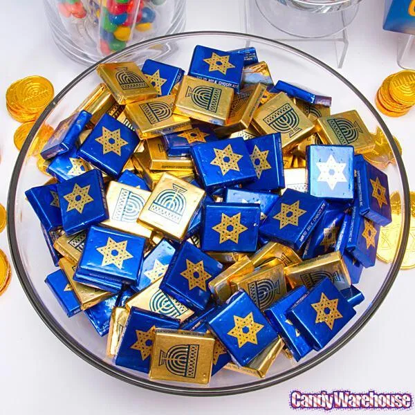 Chanukah Chocolate Napolitains: 1LB Bag - Image 2