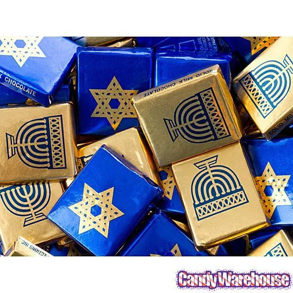 Chanukah Chocolate Napolitains: 1LB Bag - Image 4