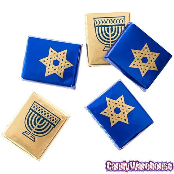 Chanukah Chocolate Napolitains: 1LB Bag - Image 5