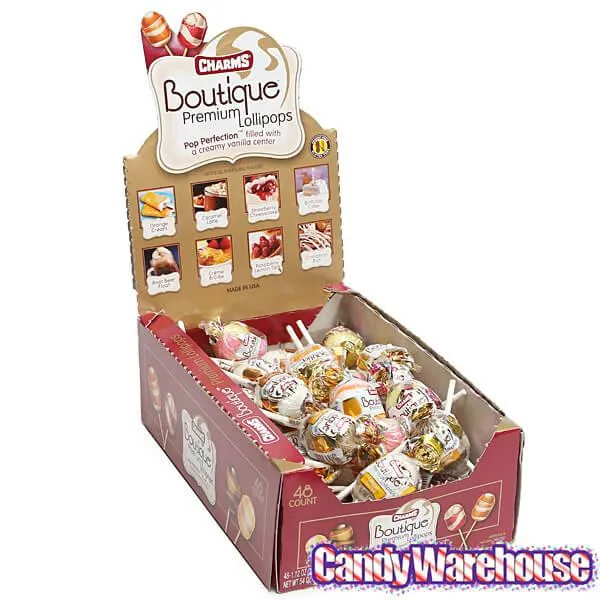 Charms Boutique Premium Lollipops: 48-Piece Box - Image 4