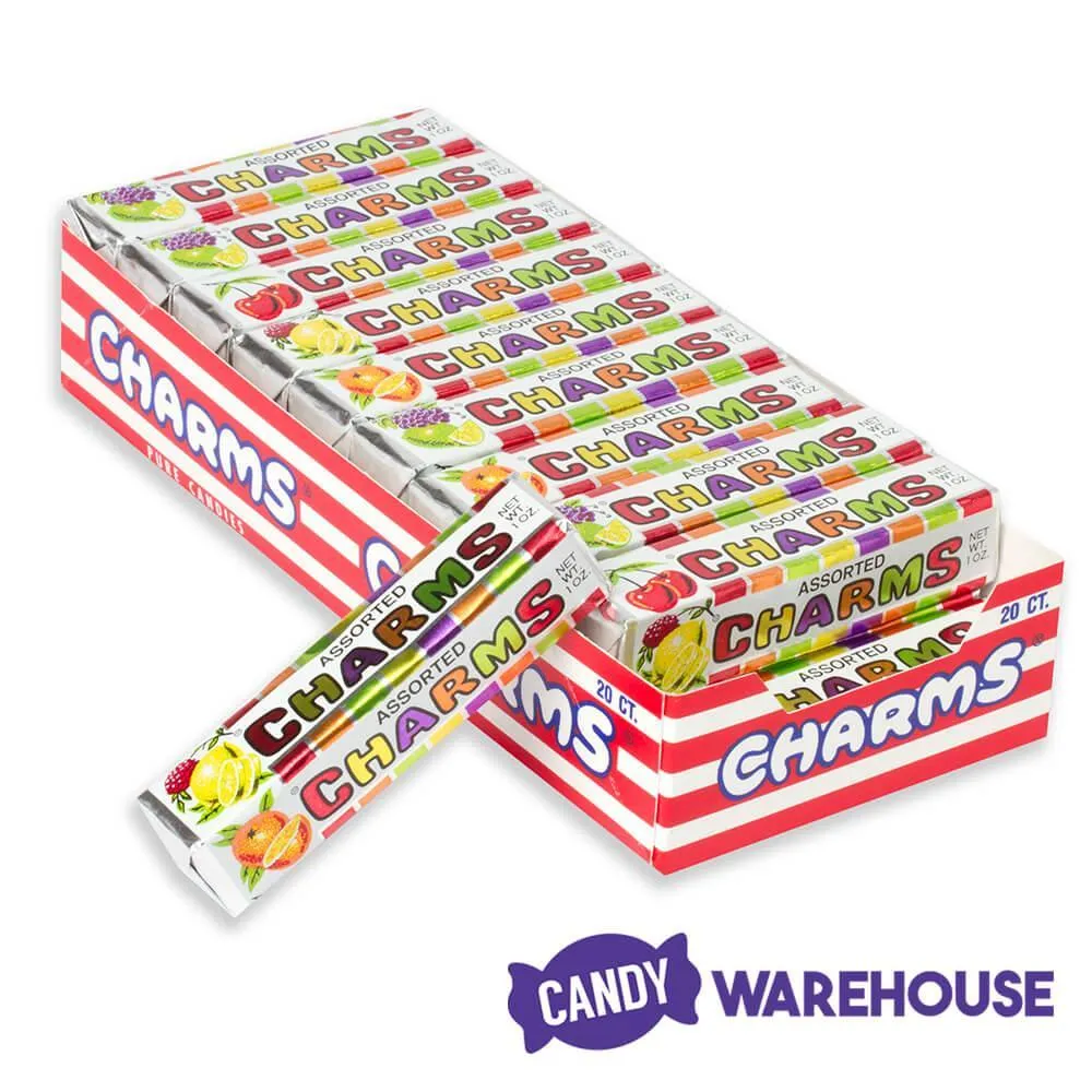 Charms Squares Candy Packs: 20-Piece Box - Image 2