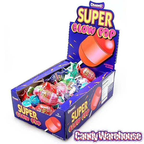 Charms Super Blow Pops Assortment: 48-Piece Box - Image 2