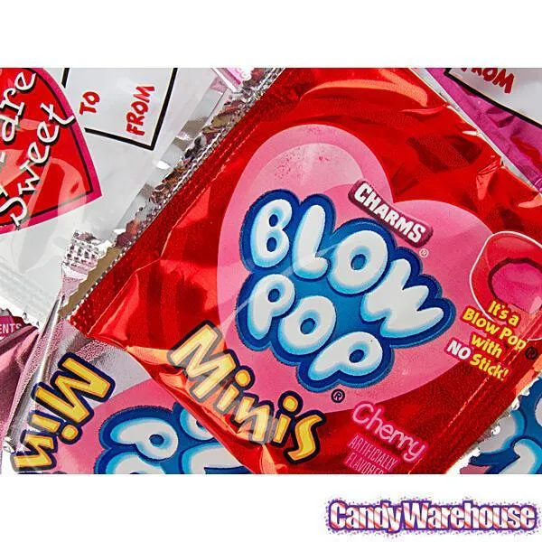 Charms Valentine Blow Pop Minis Snack Size Packs: 30-Piece Bag - Image 3