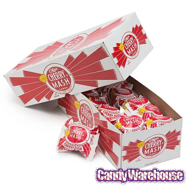 Cherry Mash 2-Ounce Candy Bars: 24-Piece Box - Image 2