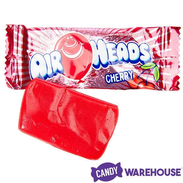 AirHeads Taffy Mini Candy Bars - Cherry: 5LB Bag - Image 4