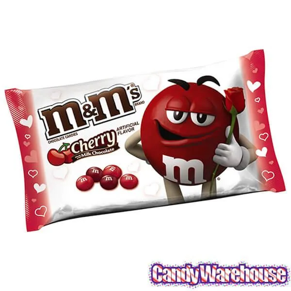 Cherry M&M's Candy: 9.9-Ounce Bag - Image 4