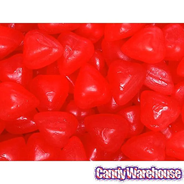 Cherry Juju Candy Hearts: 5LB Bag - Image 3
