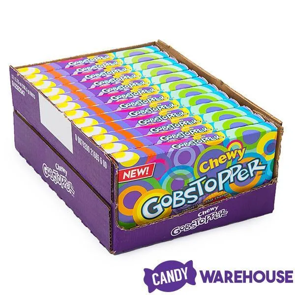 Chewy Gobstopper Candy 3.75-Ounce Packs: 12-Piece Box - Image 4