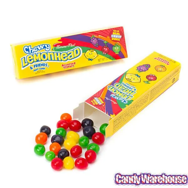 Chewy Lemonhead & Friends 2.2-Ounce Packs: 24-Piece Box - Image 4