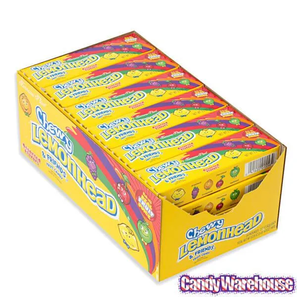 Chewy Lemonhead & Friends 2.2-Ounce Packs: 24-Piece Box - Image 6