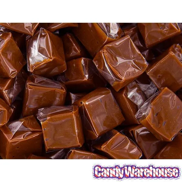 Chocolate Caramel Squares Candy: 5LB Bag - Image 2