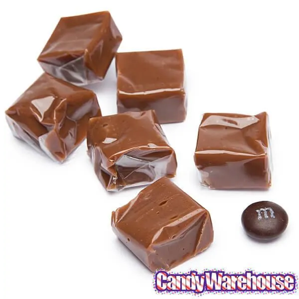 Chocolate Caramel Squares Candy: 5LB Bag - Image 3