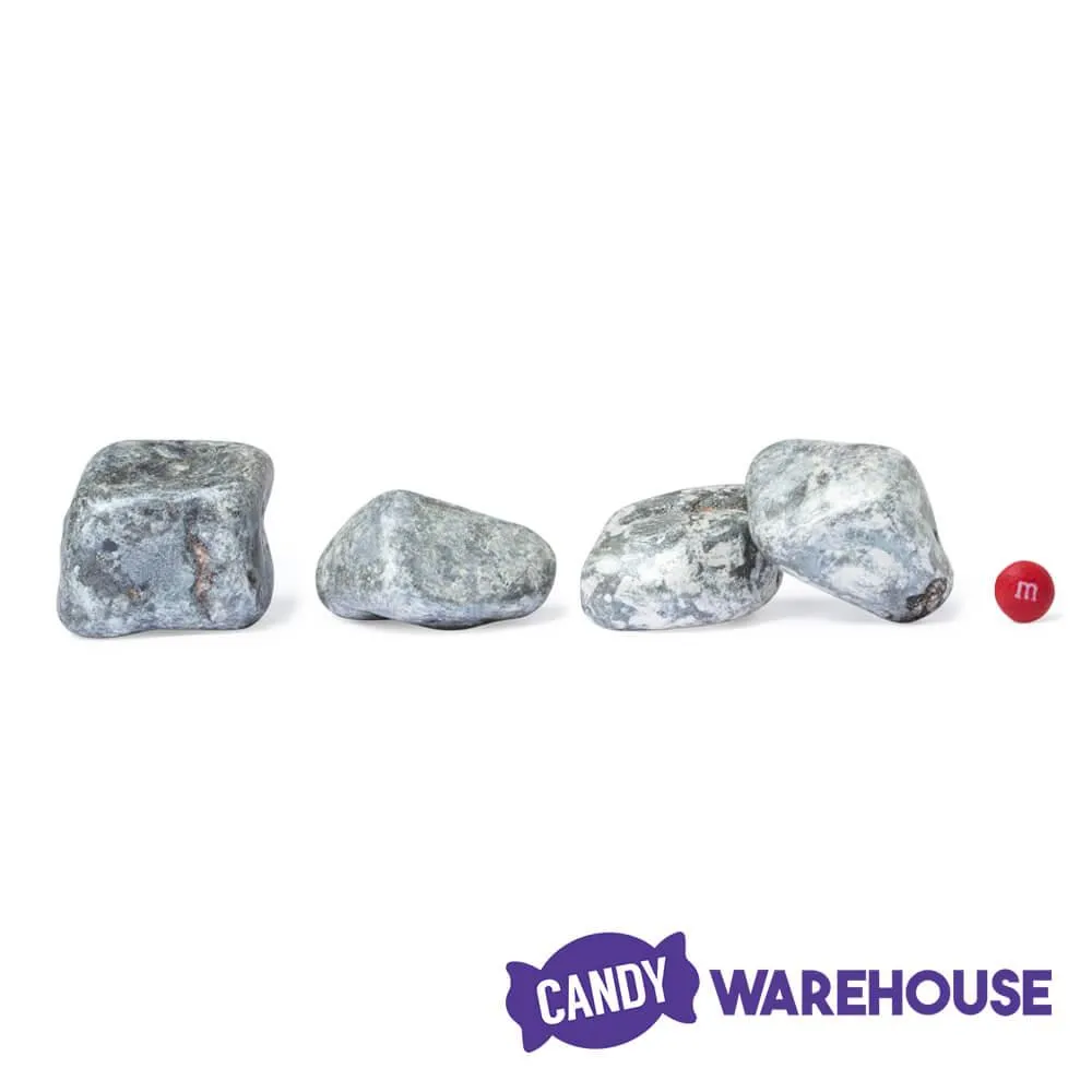 Chocolate Rocks Silver Boulders Candy: 5LB Bag - Image 3