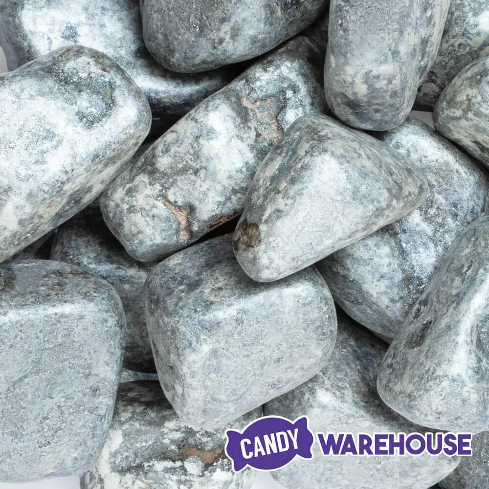 Chocolate Rocks Silver Boulders Candy: 5LB Bag - Image 4
