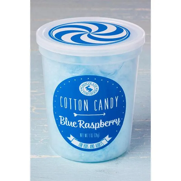 Chocolate Storybook Cotton Candy - Blue Raspberry: 12-Piece Box - Image 3