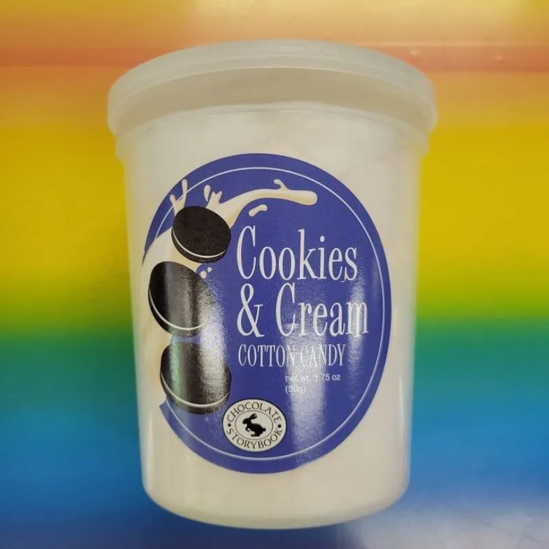 Chocolate Storybook Cotton Candy - Cookies & Cream: 12-Piece Box - Image 4