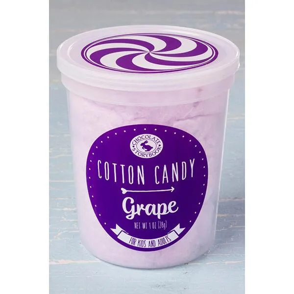 Chocolate Storybook Cotton Candy - Grape: 12-Piece Case - Image 2