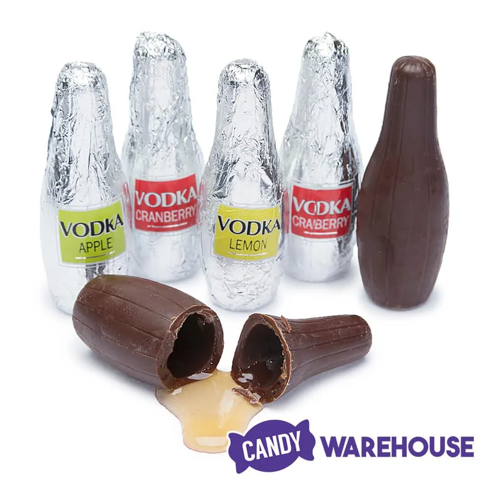 Abtey Chocolate Assorted Vodka Liquor Bottles: 12-Piece Crate - Image 2