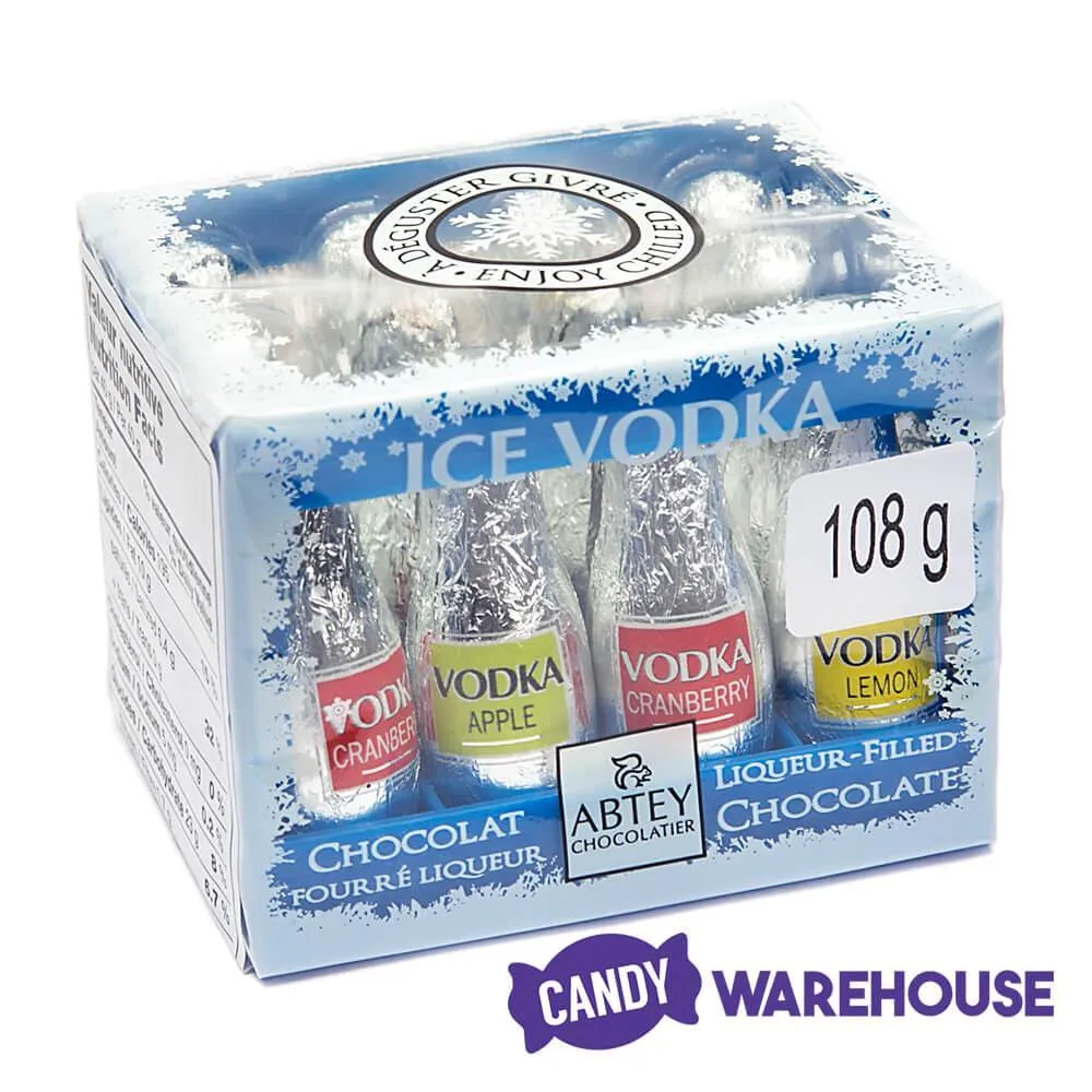 Abtey Chocolate Assorted Vodka Liquor Bottles: 12-Piece Crate - Image 3