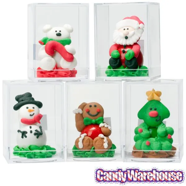 Christmas Bubblegum Buddies Candy Packs: 24-Piece Box - Image 2