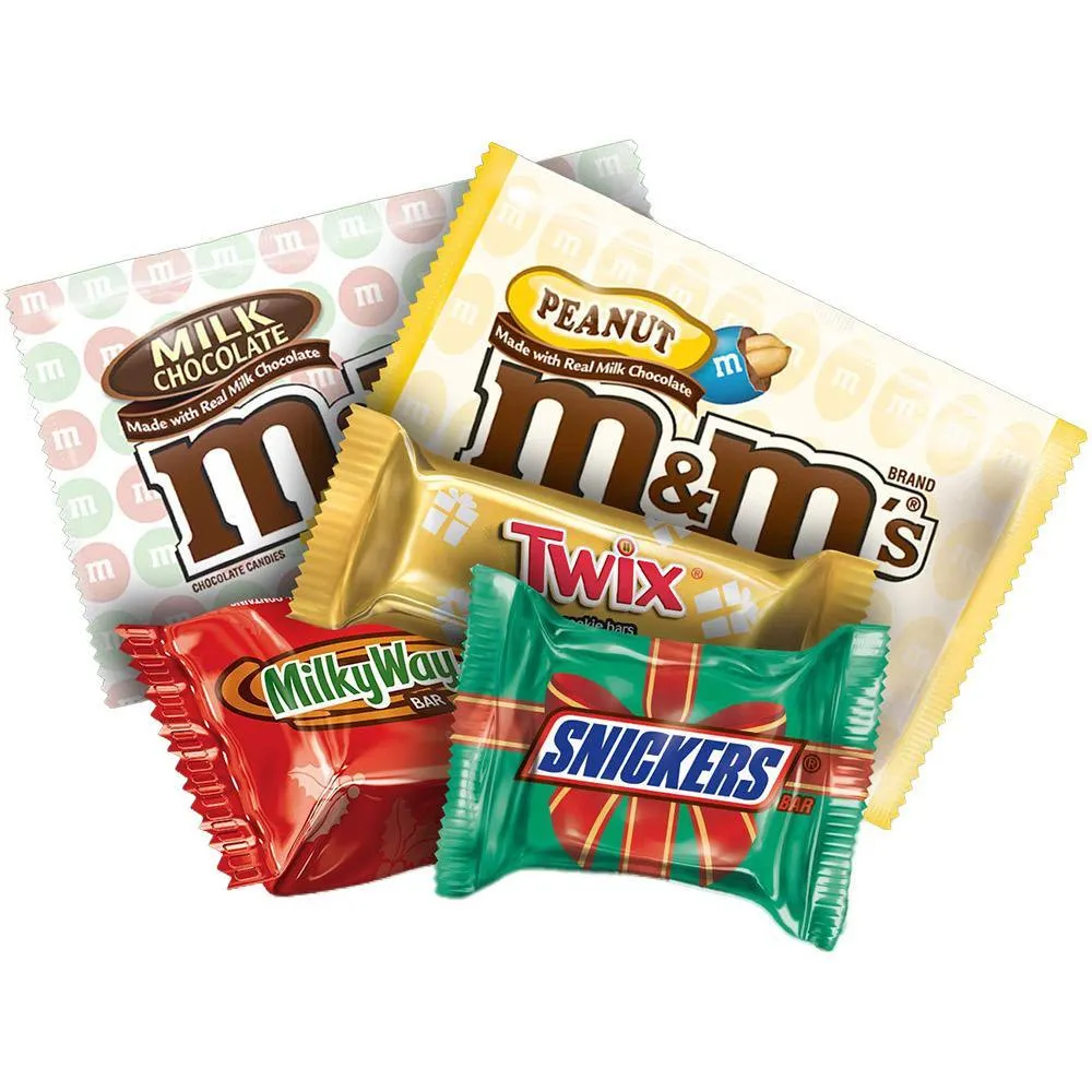 Christmas Chocolate Fun Size Mix: 140-Piece Bag - Image 2