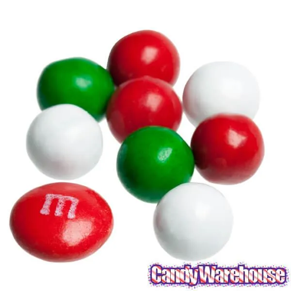 Sixlets Mini Milk Chocolate Balls - Christmas Colors Assortment: 2LB Bag - Image 2