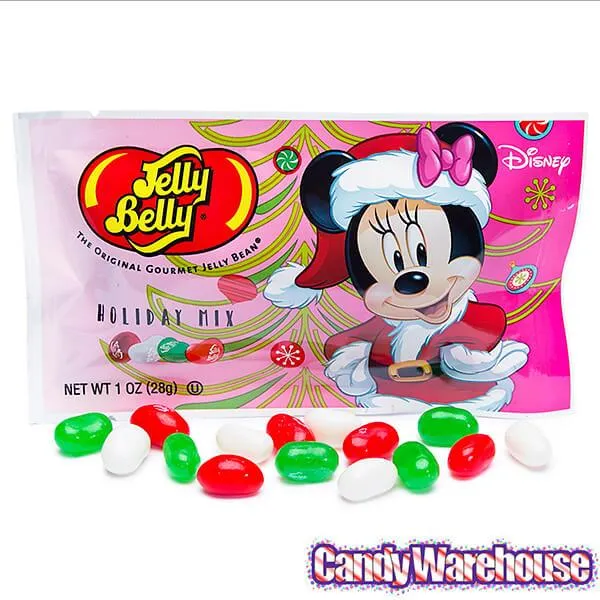 Christmas Jelly Belly Disney Mickey and Minnie Jelly Beans 1-Ounce Packs: 24-Piece Display - Image 4