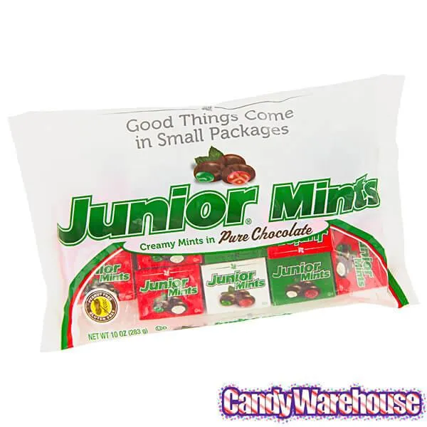 Christmas Junior Mints Candy Mini Packs: 15-Piece Bag - Image 3