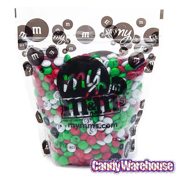 M&M's Milk Chocolate Candy - Christmas: 2LB Bag - Image 3