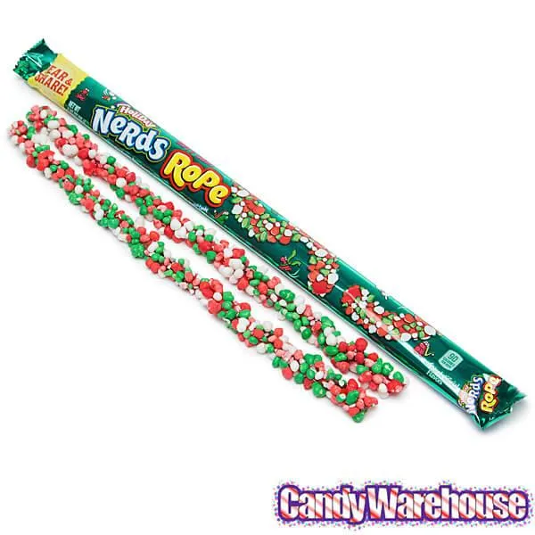 Christmas Nerds Rope Candy Packs: 24-Piece Box - Image 2