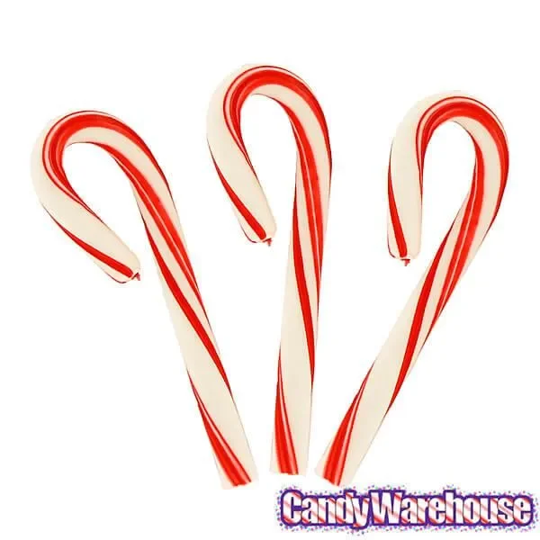 Christmas Peppermint Mini Candy Canes: 240-Piece Box - Image 3