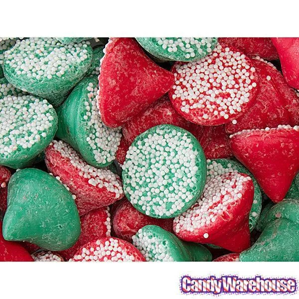 Guittard Christmas Red & Green Chocolate Nonpareils: 5LB Bag - Image 5
