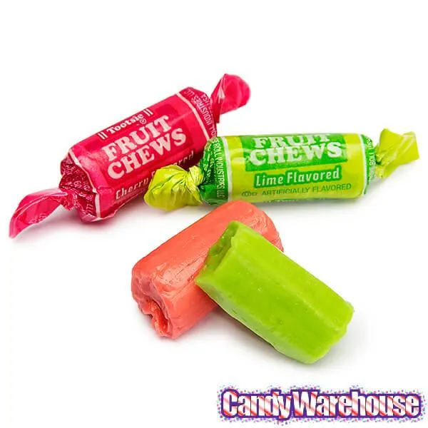Red & Green Tootsie Roll Fruit Chews in Christmas Stockings: 24-Piece Case - Image 4
