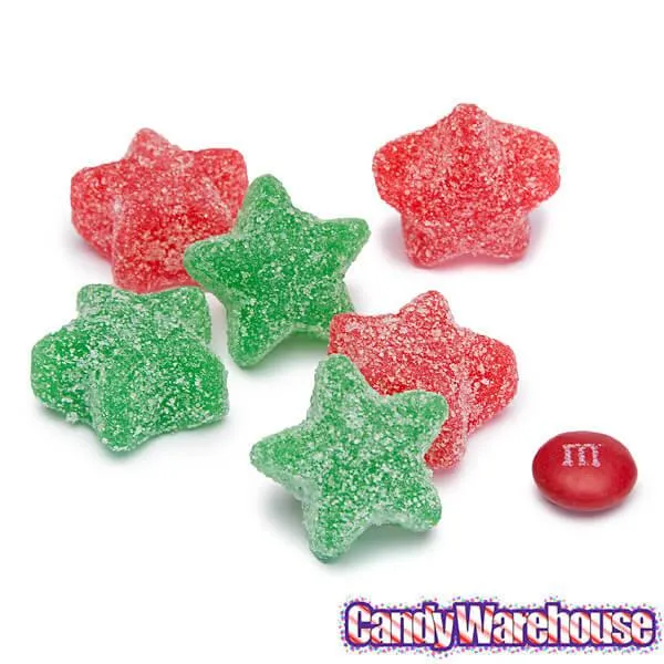 Christmas Sour Stars Jelly Candy: 5LB Bag - Image 2