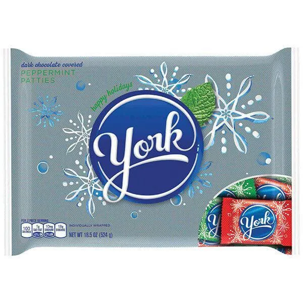 York Peppermint Patties Christmas Wreaths: 32-Piece Bag - Image 2
