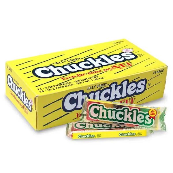 Chuckles Jelly Candy Packs: 24-Piece Box - Image 3