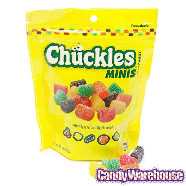 Chuckles Minis Jelly Candy: 10-Ounce Bag - Image 4