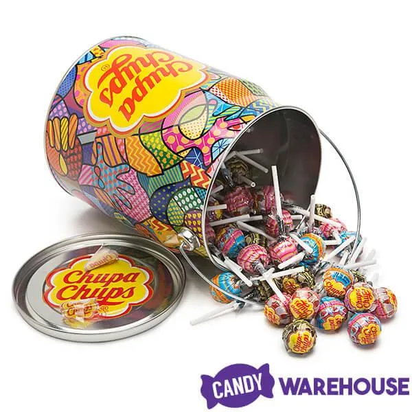 Chupa Chups Ice Cream Lollipops: 80-Piece Collectible Tin - Image 5